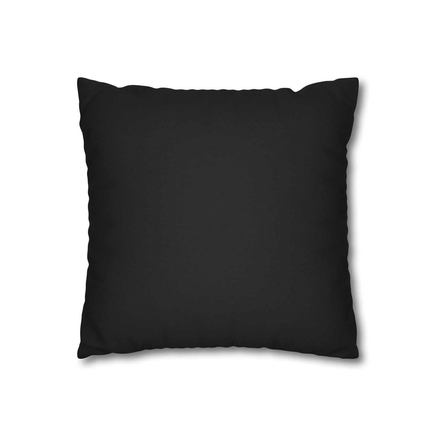 Santa Baby Black Pillowcase — Festive Holiday Decorative Pillow Cover